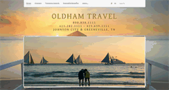 Desktop Screenshot of oldhamtravel.com